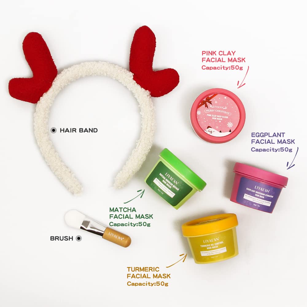 LIYALAN Clay Mask Set