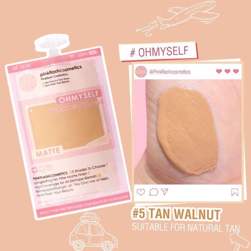 PINKFLASH Oh Myself Matte Foundation Sachet