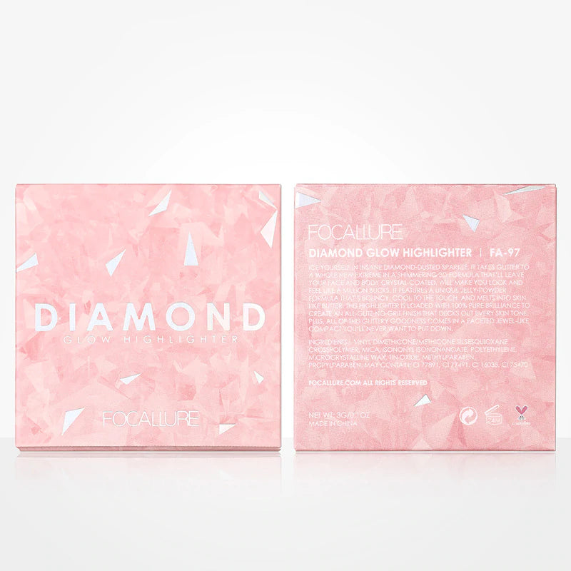 FOCALLURE Diamond Glow® Pearlescent Highlighter #01 STARLIGHT