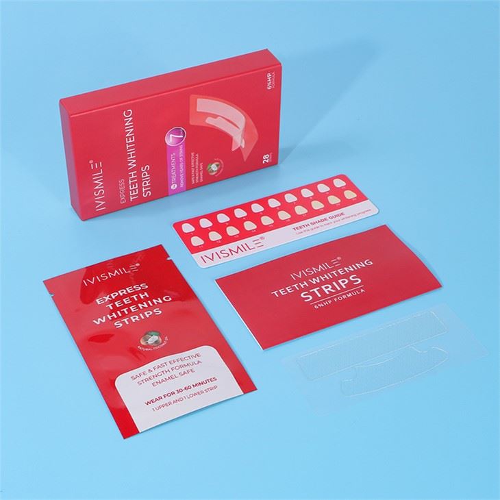IVISMILE Express Peroxide Teeth Whitening Strips