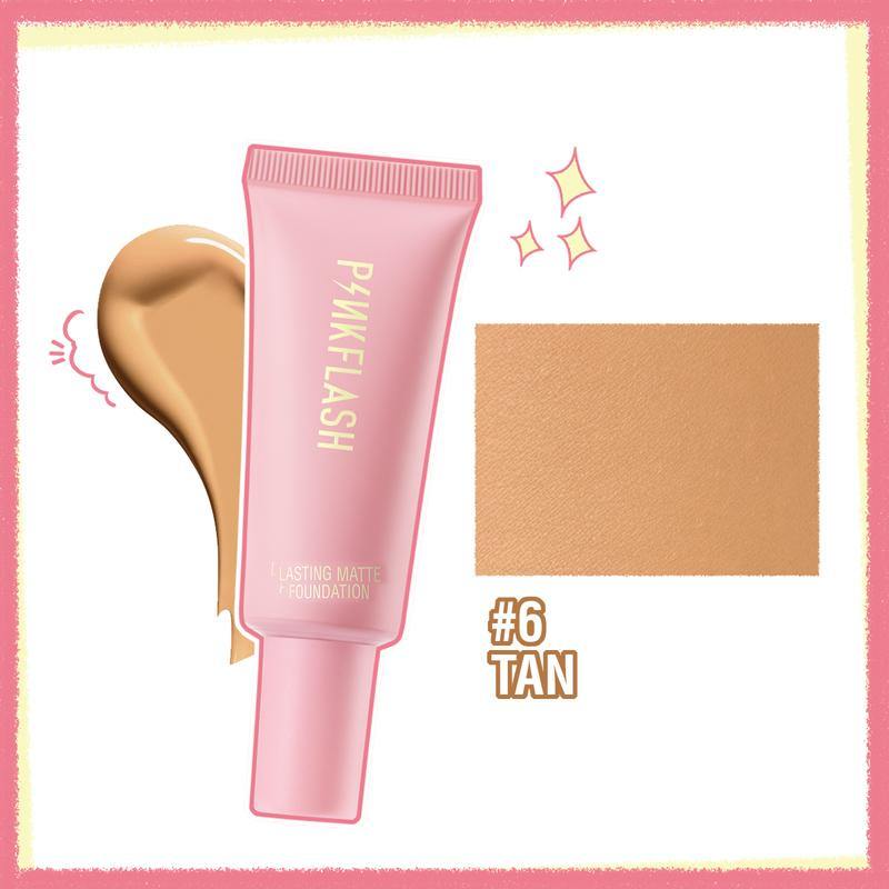 PINKFLASH Oh Myself Lasting Matte Foundation #06 TAN