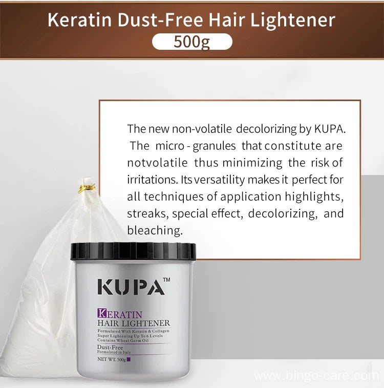 KUPA Keratin Hair Lightener (White) 500ml