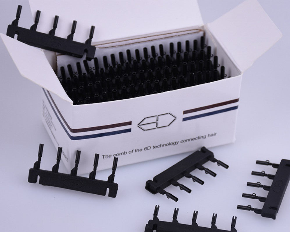 6D Hair Extension Reapplication Clips (40 pack)