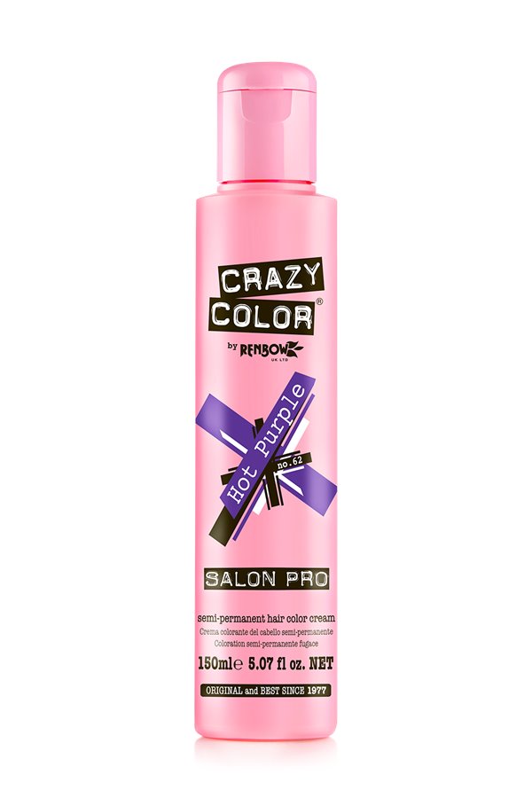 CRAZY COLOR Semi Permanent Hot Purple #062