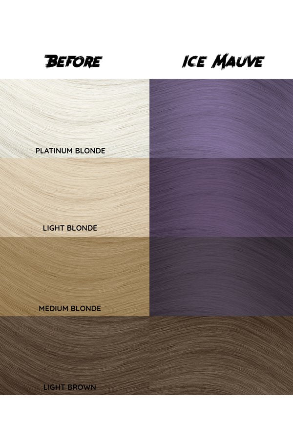 CRAZY COLOR Semi Permanent Ice Mauve #075