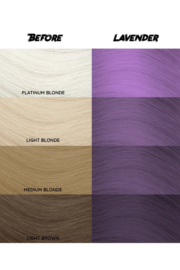CRAZY COLOR Semi Permanent Lavender #054