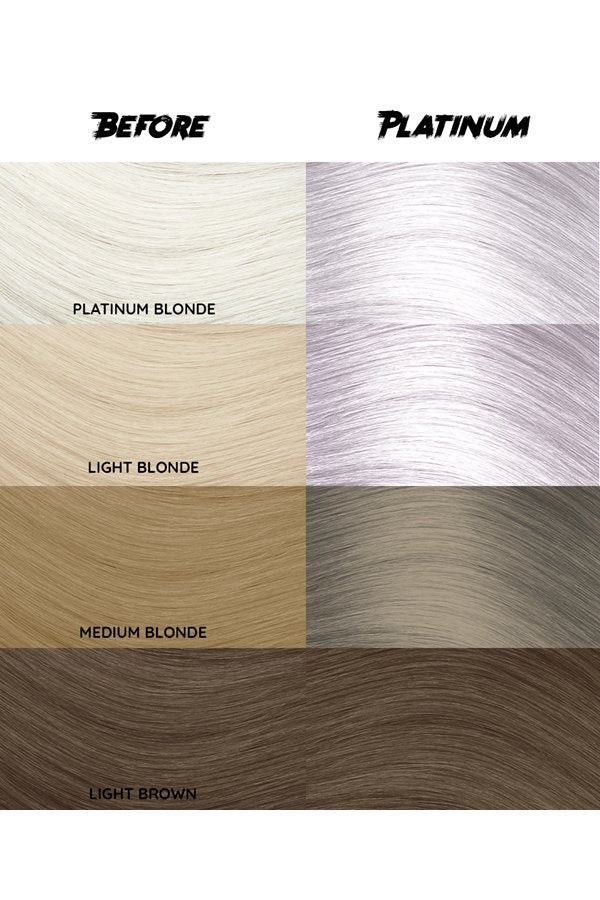 CRAZY COLOR Semi Permanent Platinum #028