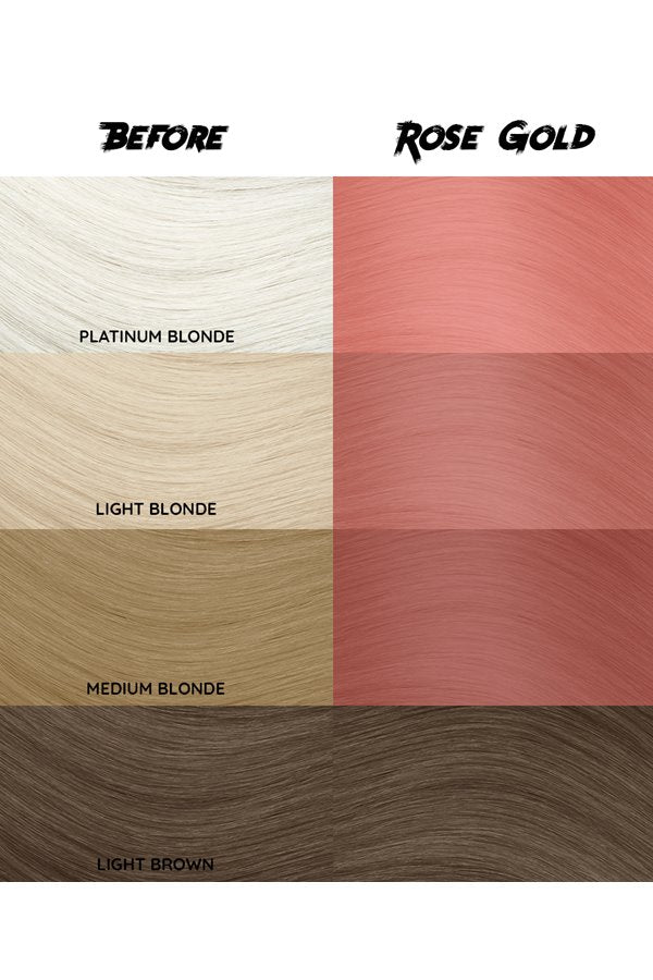 CRAZY COLOR Semi Permanent Rose Gold #073