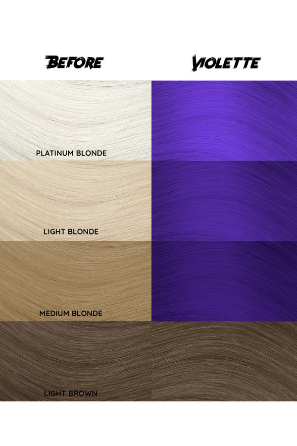 CRAZY COLOR Semi Permanent Violette #043
