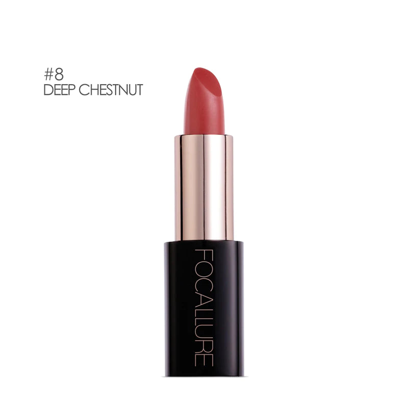FOCALLURE Lacquer Lipstick #08 DEEP CHESTNUT