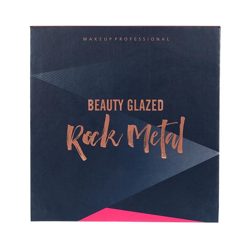 Beauty Glazed Rock Metal Palette