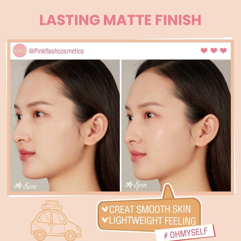 PINKFLASH Oh Myself Matte Foundation Sachet #06 TAN