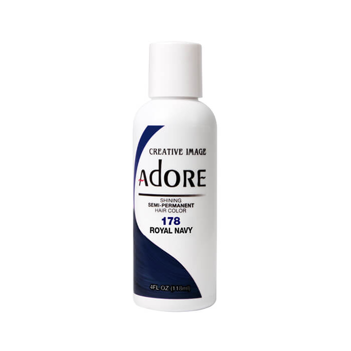 ADORE Semi Permanent Hair Colour Royal Navy 118ml