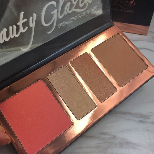 Beauty Glazed 4 in 1 “Contour and highlight” Palette