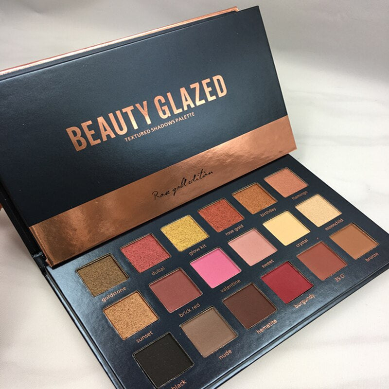 Beauty Glazed “Textured” Palette Rose gold Edition