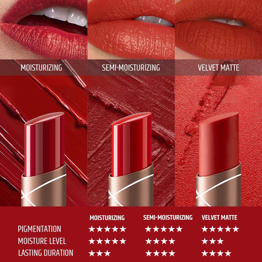 FOCALLURE Chocolate Lipstick (MOISTURIZING) #S03 MOUSSE FRAMBOISE