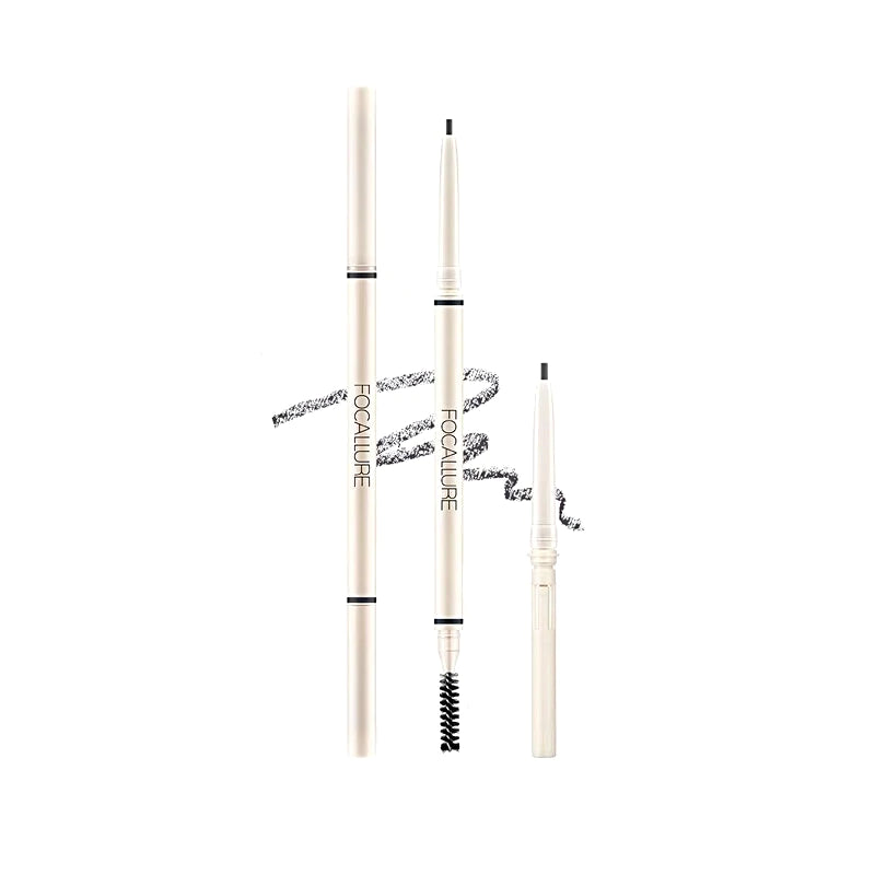 FOCALLURE Artist Superfine Round Tip Auto Brow Pen #3 Cool Grey