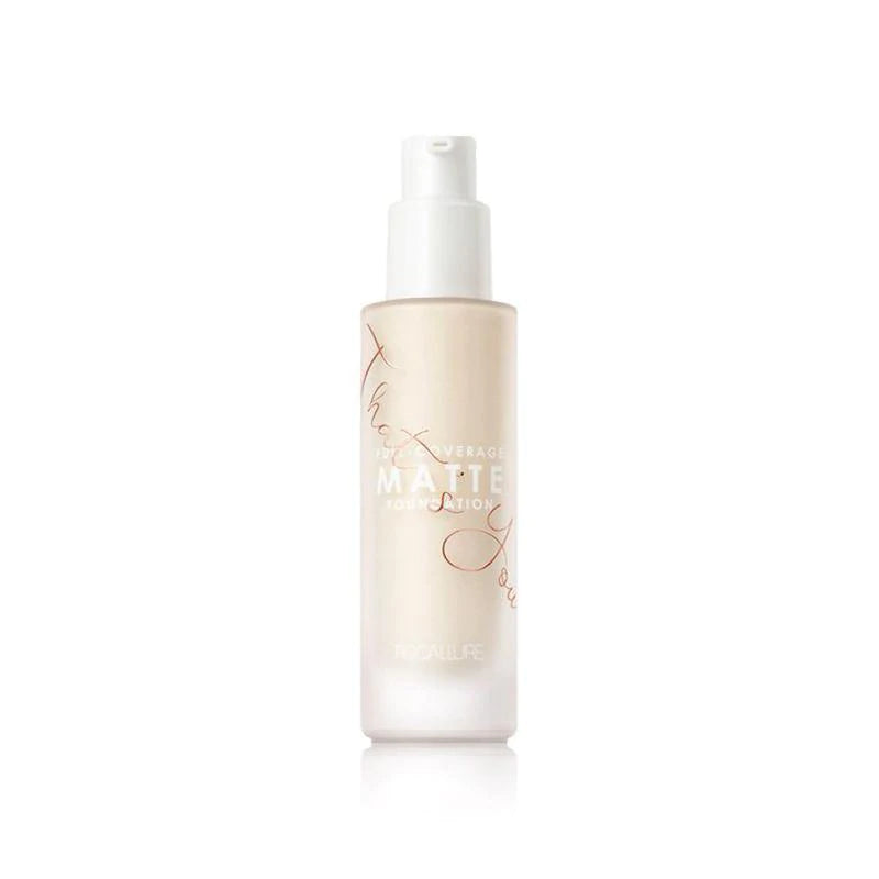 FOCALLURE Full Coverage Matte Foundation #01 PEARL