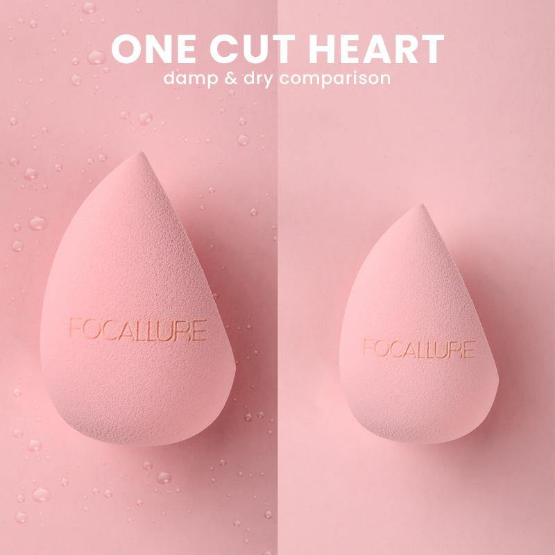 FOCALLURE Matchmax One Cut Heart Makeup Sponge