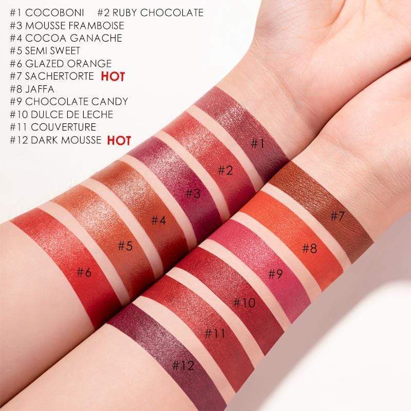 FOCALLURE Choco Matte Lipstick