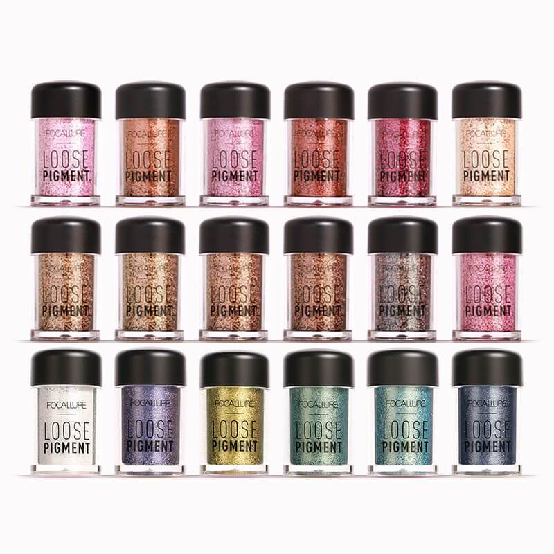 FOCALLURE Loose Pigment Eyeshadow Set