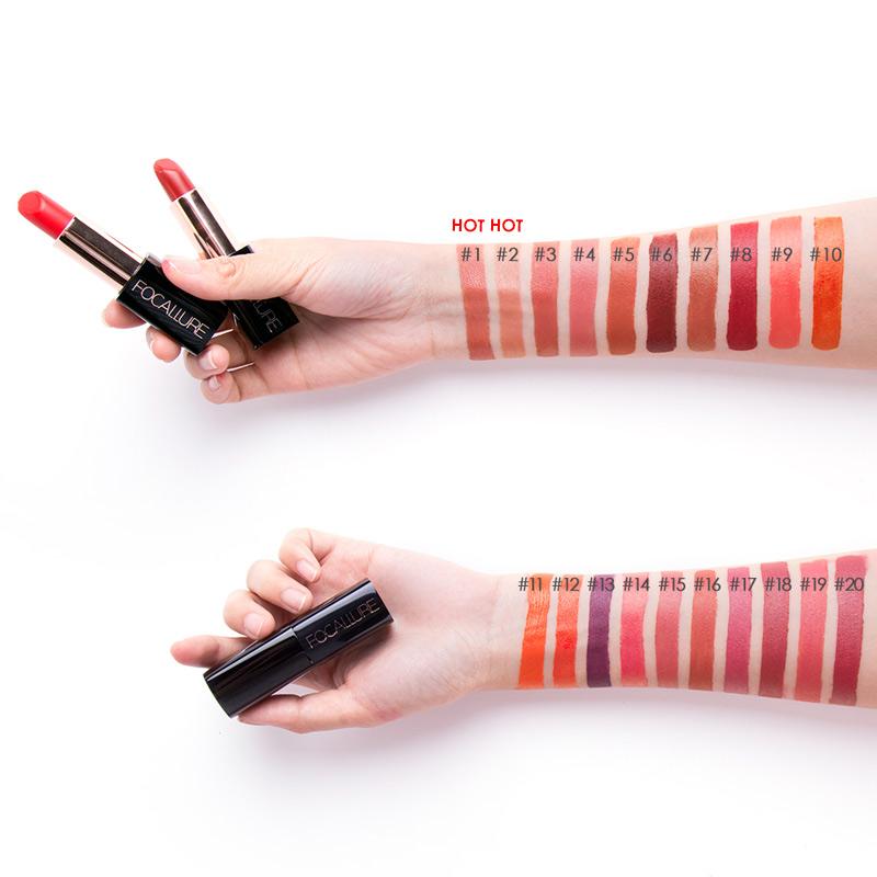 FOCALLURE MOUSSE Winter Matte Red Lipstick