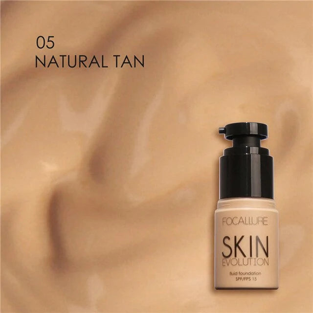 FOCALLURE Skin Evolution SPF 15+ Foundation #05 NATURAL TAN