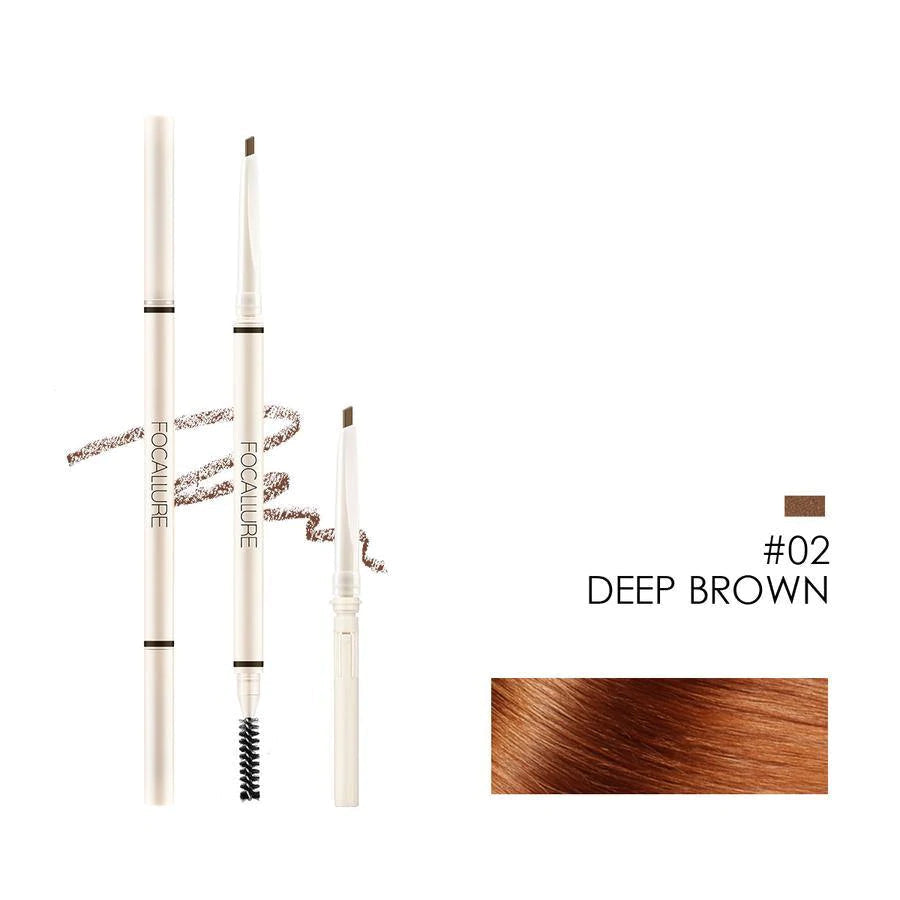 FOCALLURE Artist Sketch Triangular Tip Auto Brow Pen #4 Toupe