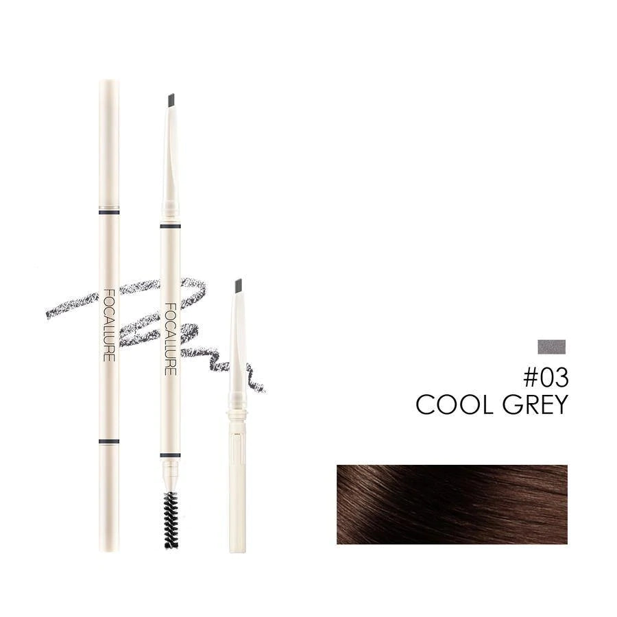 FOCALLURE Artist Sketch Triangular Tip Auto Brow Pen #1 Soft Brown