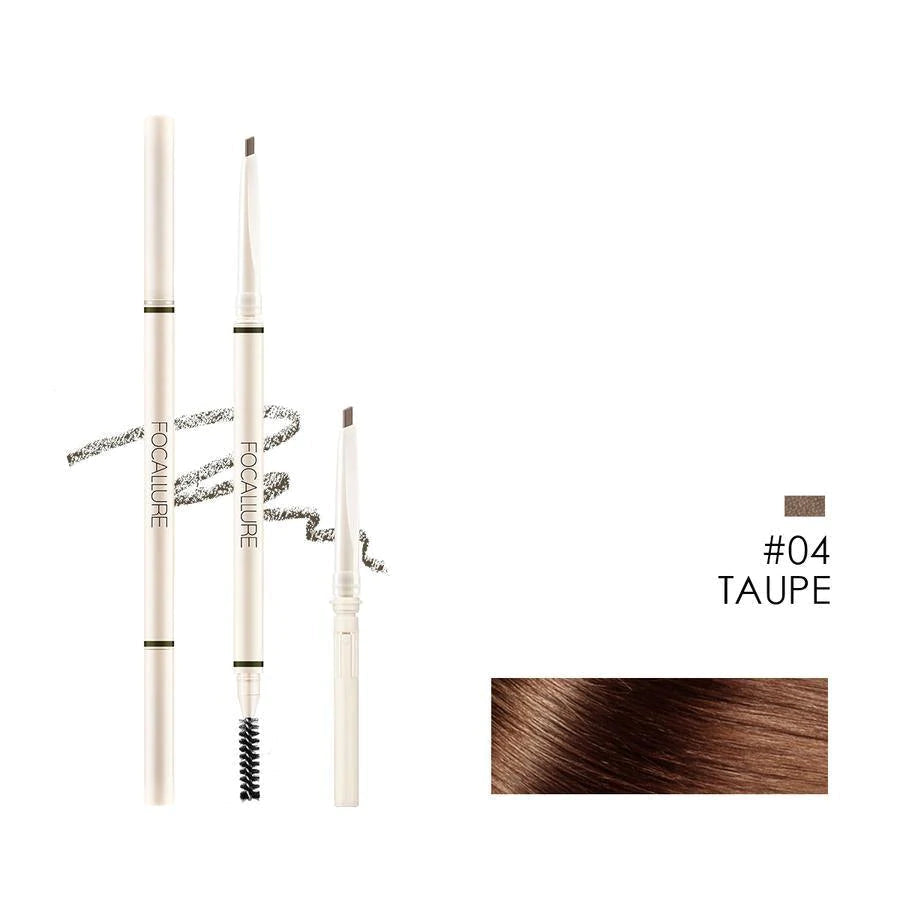 FOCALLURE Artist Sketch Triangular Tip Auto Brow Pen #4 Toupe