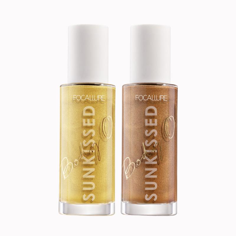 FOCALLURE Sunkissed Body Highlighter and Brush