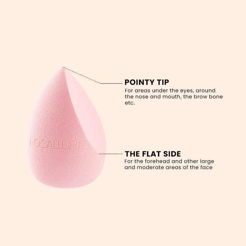 FOCALLURE Matchmax One Cut Heart Makeup Sponge