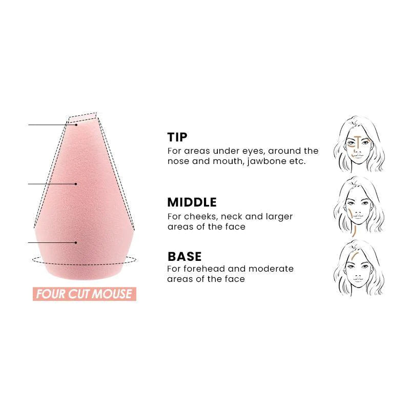 FOCALLURE Matchmax Angled Makeup Sponge