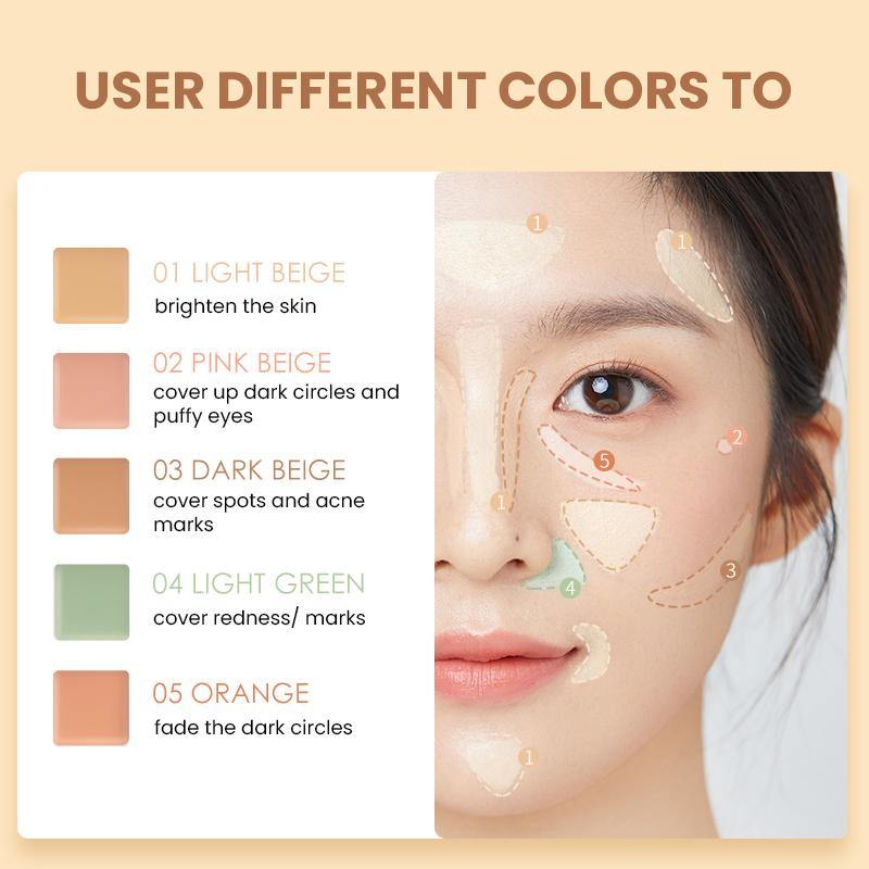 FOCALLURE CONCEALER® Color Correction Palette