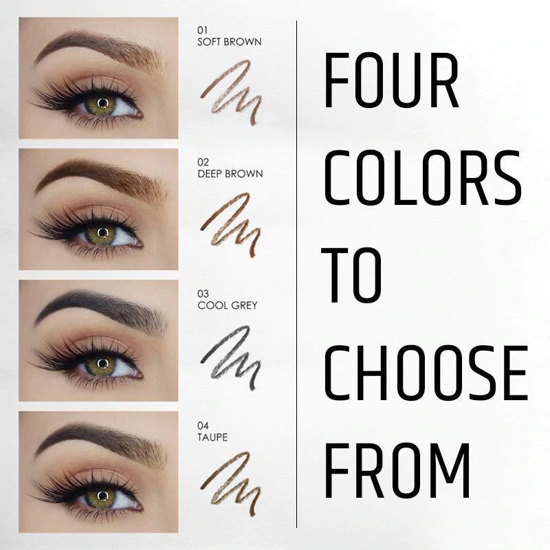 FOCALLURE Artist Sketch Triangular Tip Auto Brow Pen #1 Soft Brown