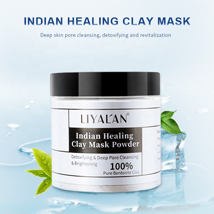 LIYALAN Indian Healing Clay Mask Powder