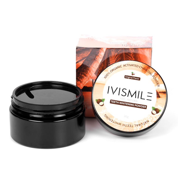 IVISMILE Teeth Whitening Charcoal Powder