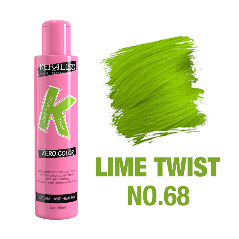 CRAZY COLOR Semi Permanent Lime Twist #68