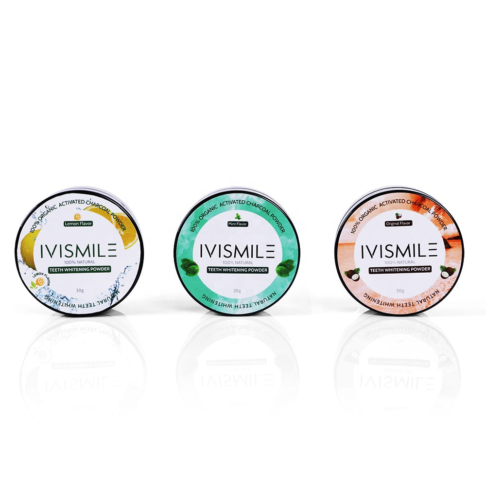 IVISMILE Teeth Whitening Charcoal Powder