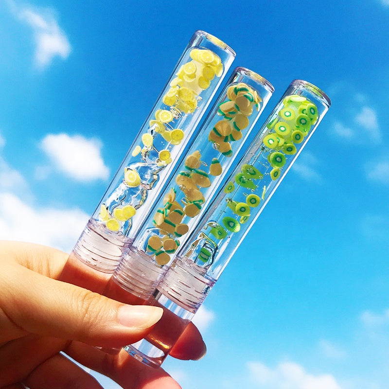 LIYALAN Fruit Clear Lip Gloss 8 Pack