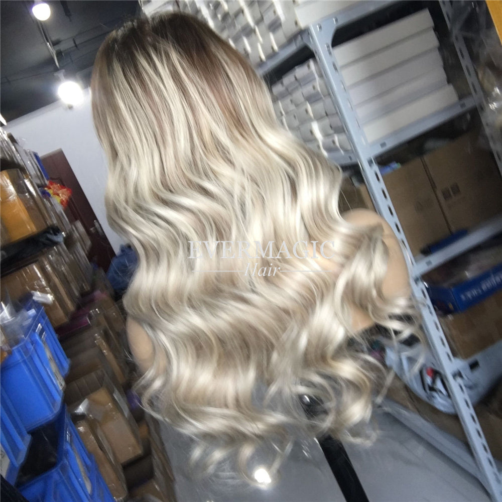 EVERMAGIC Human Hair Wigs