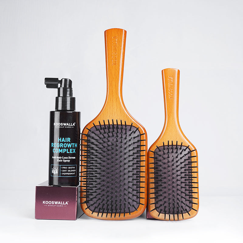KOOSWALLA Hair Regrowth Stimulating Brush
