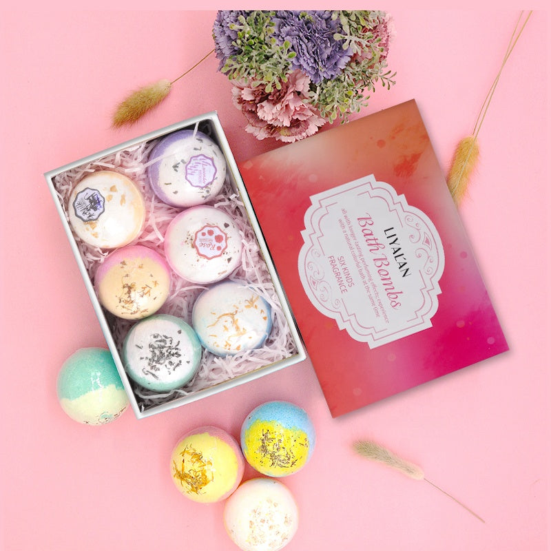 LIYALAN Bath Bomb Set