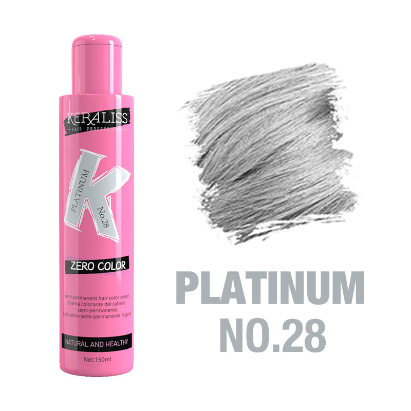 CRAZY COLOR Semi Permanent Platinum #028