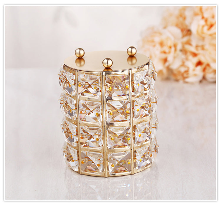 Crystal Cosmetic Brush Organiser