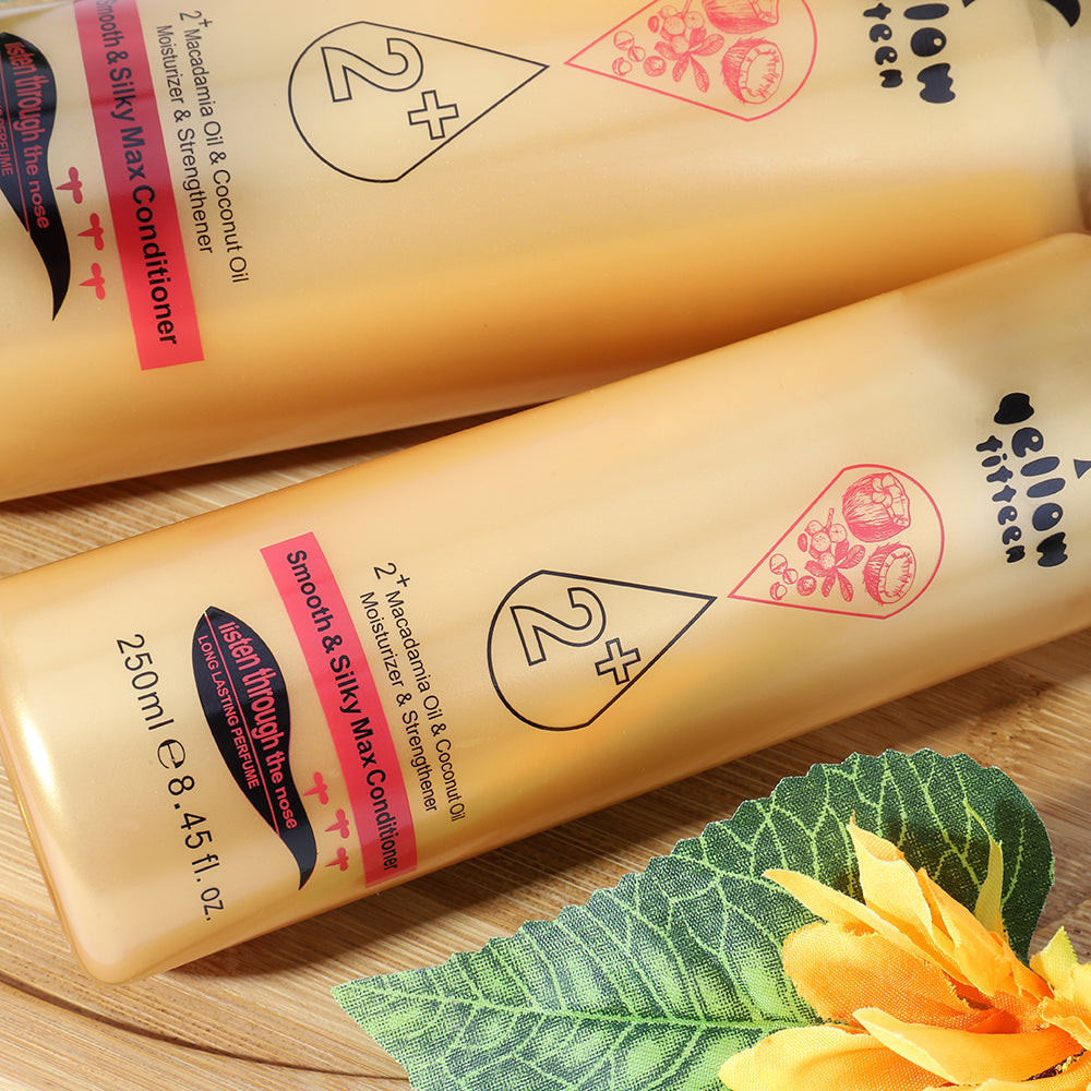 2+ Macadamia Oil & Coconut Oil Smooth Silk Max Conditioner 1000ml