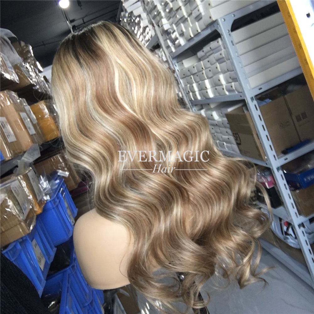 EVERMAGIC Human Hair Wigs