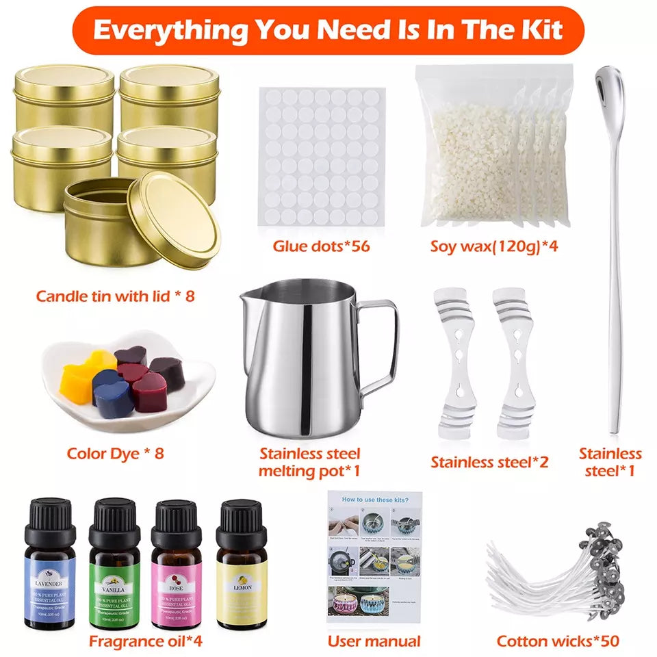 PRIMEBEAUTY DIY Candle Making Kit