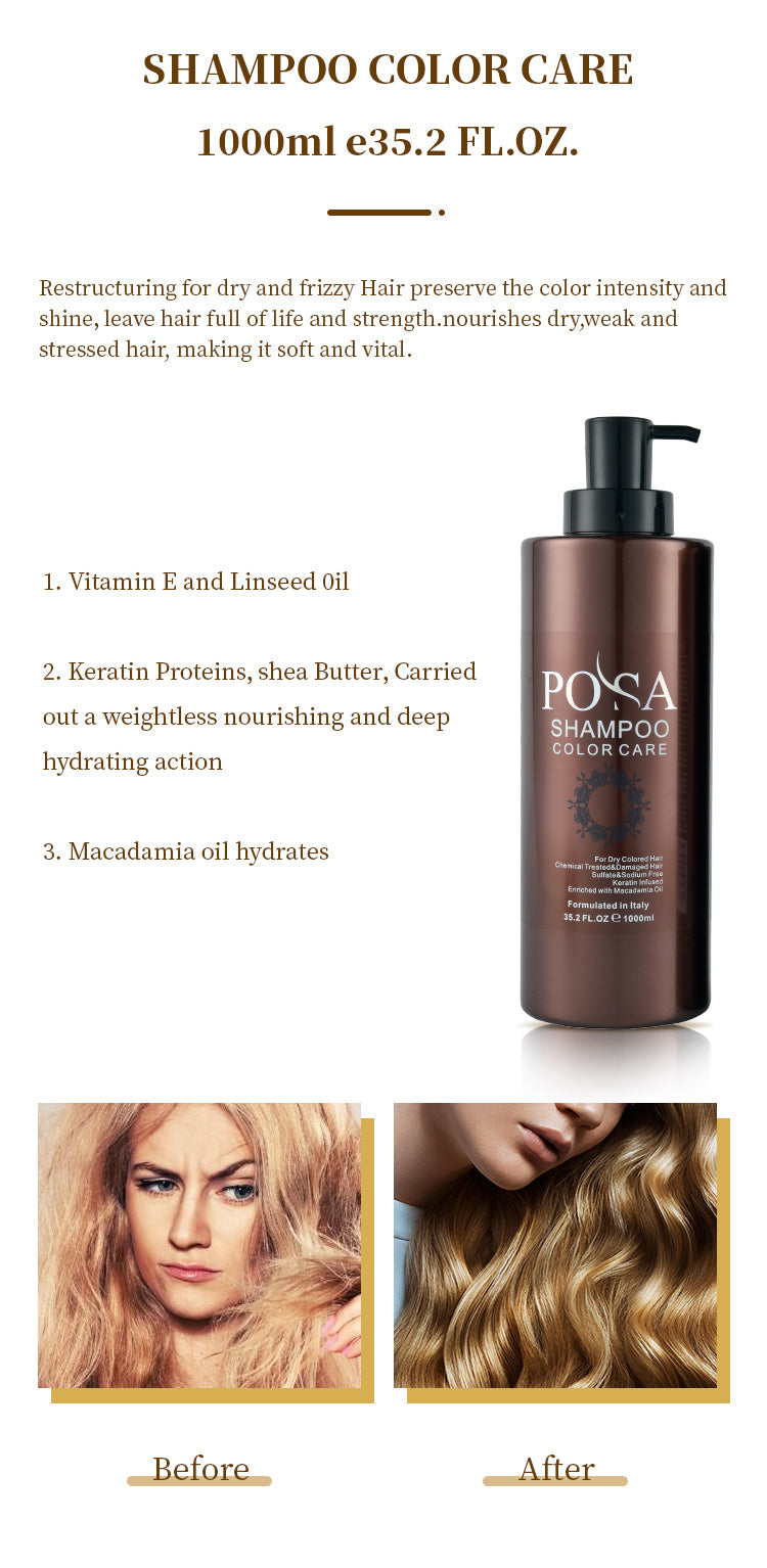 POSA Botanical Regrowth Shampoo 1000ml