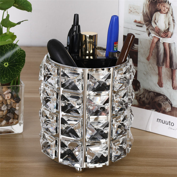 Crystal Cosmetic Brush Organiser